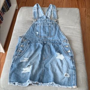 Super cute overall dress